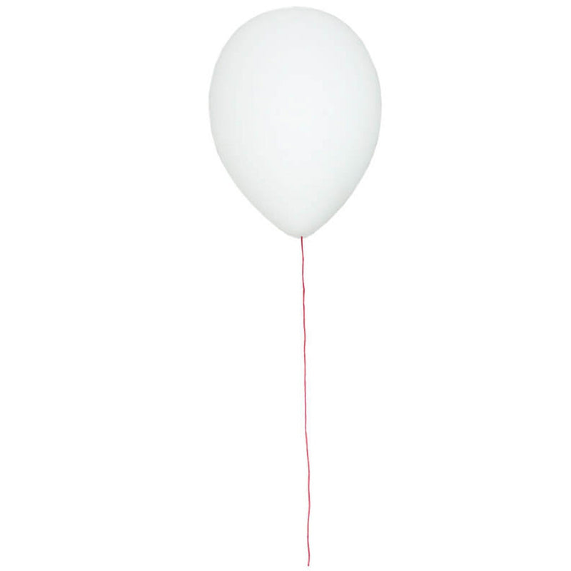 Moderne kreative weiße Glasballon-Deckenleuchte mit 1 Leuchte zur bündigen Montage
