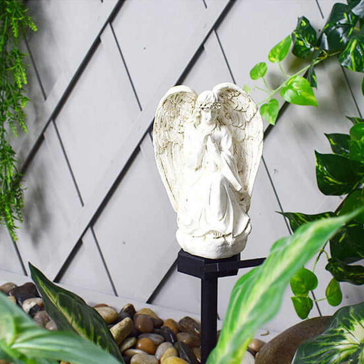 Solar Outdoor Angel Patio Wasserdichte Rasen Landschaftsbeleuchtung 