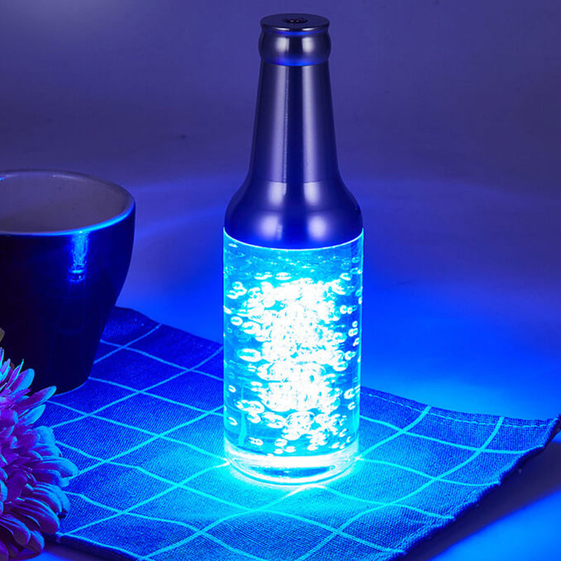 Lampe de table LED décorative tactile rechargeable Creative Luminous Wine Bottle 