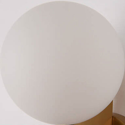 Nordic Simple Modern Ball Lampenschirm 1-flammige Wandleuchte 