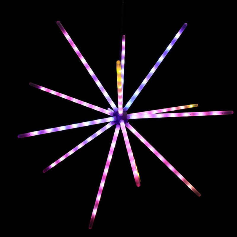 Illusion créative RGB Moulin à vent Feux d&