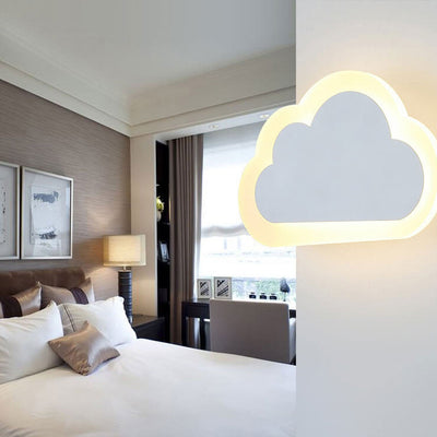 Nordic Acryl Creative Cloud Design LED-Wandleuchte