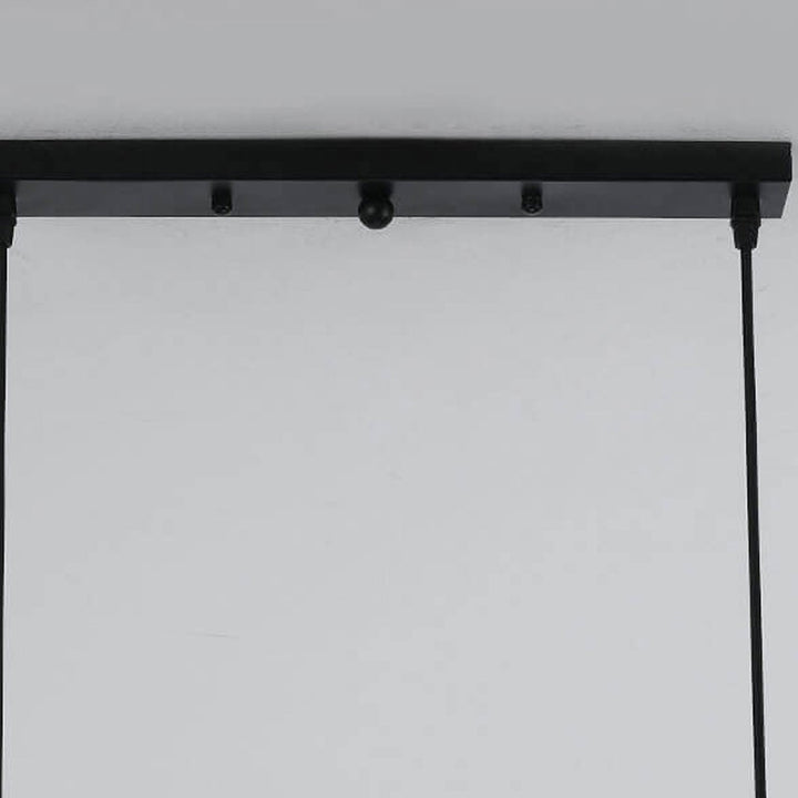 Industrielle Vintage Lang Bar Käfig Insel Licht 6-Licht Kronleuchter 