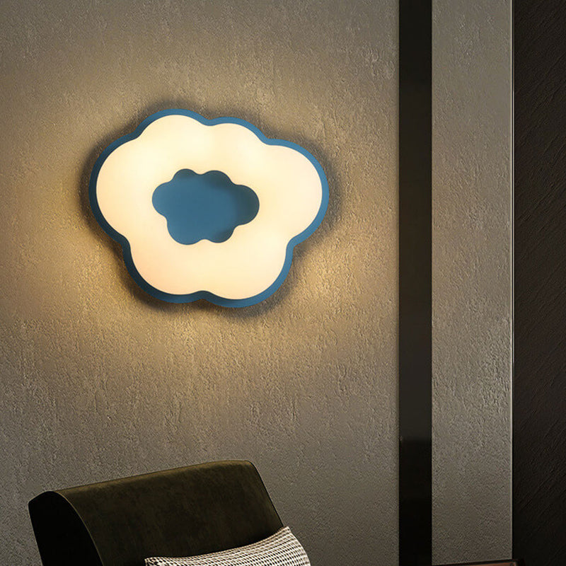 Nordic Iron Cloud Shape LED Wall Sconce Lamp