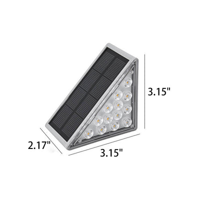 Wasserdichte Stereo-Stereo-Dreieck-LED-Außentreppenlampe 