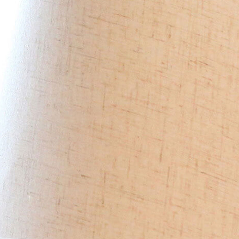 Modern Minimalist Solid Wood Fabric 1-Light Table Lamp