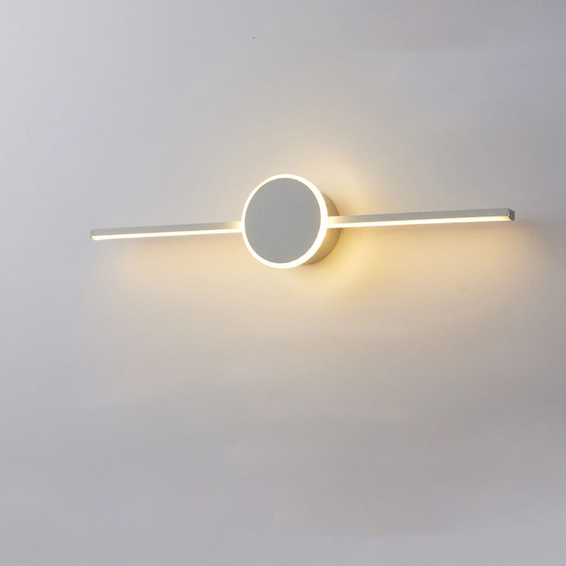 Nordic Minimalist Long Disc LED Vanity Light Wandleuchte 