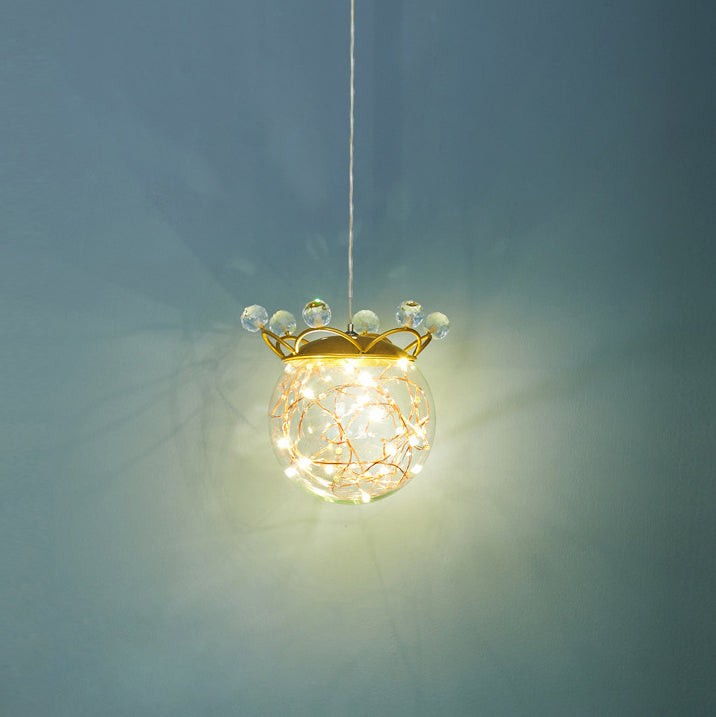 Creative Decorative Gypsophila 1-Light LED Wall Sconce Lamp