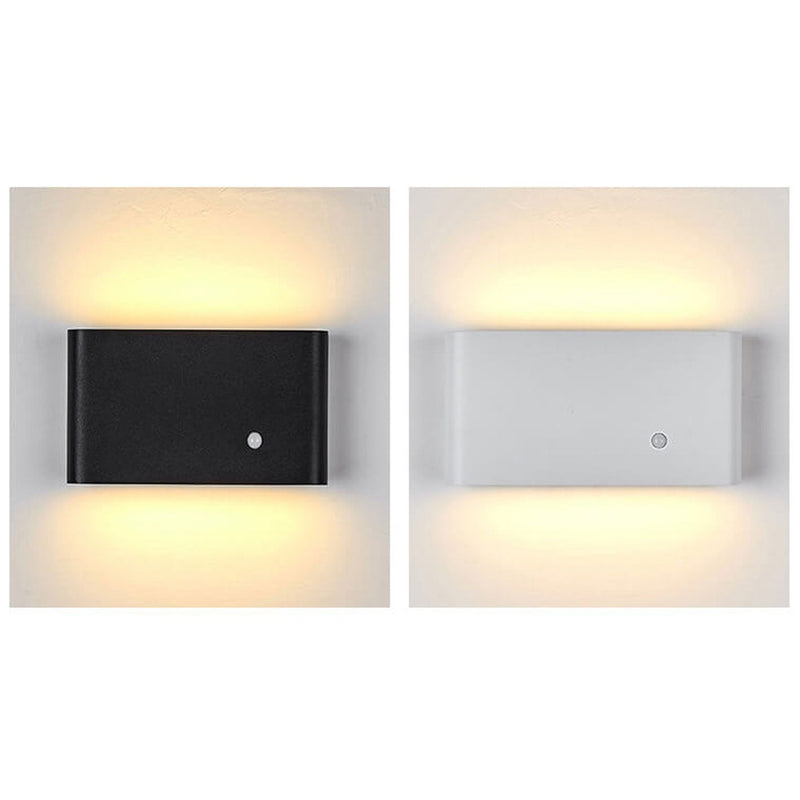 Human Body Induction Rechargeable Magnetic LED Outdoor Wall Sconce Lamp