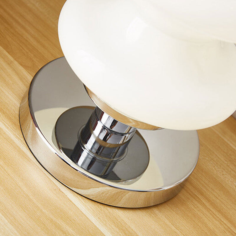 Lampe de Table LED Design Gourde en Verre Nordique 