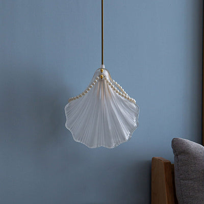 Creative Light Luxury Pearl Shell 1-Licht-Pendelleuchte