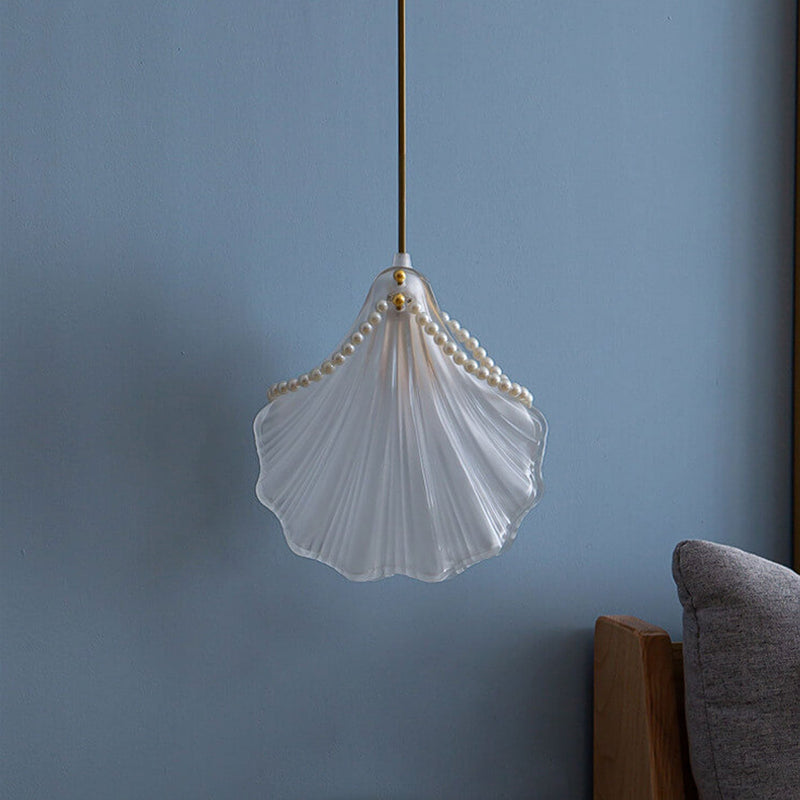 Creative Light Luxury Pearl Shell 1-Light Pendant Light