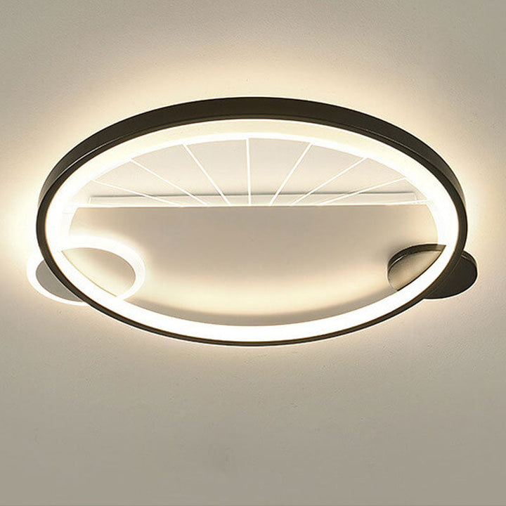 Moderne minimalistische kreative geometrische Spleißdesign LED-Deckenleuchte 