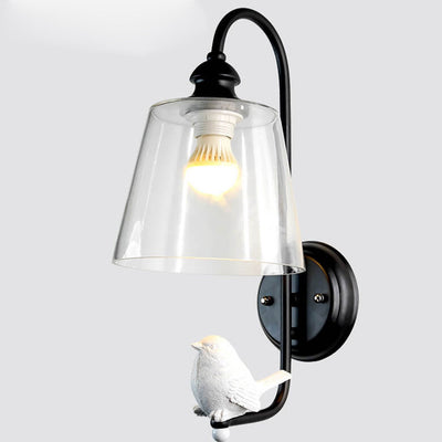 Nordic Simple Bird/Angel Design 1-Light Wall Sconce Lamp