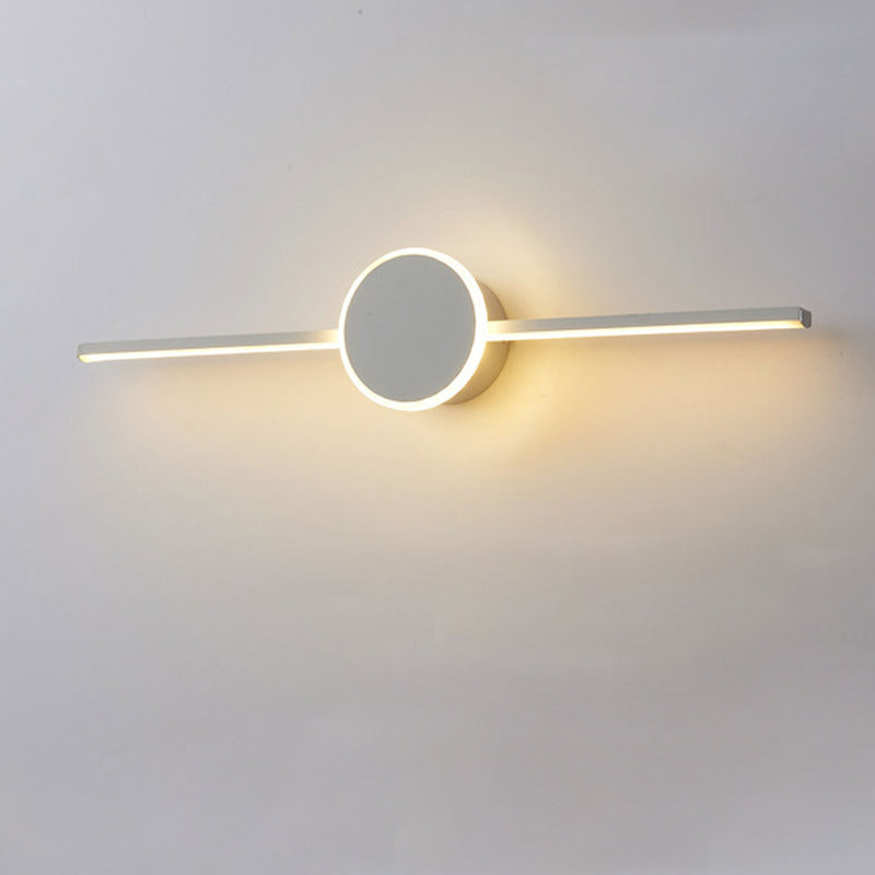 Nordic Minimalist Long Disc LED Vanity Light Wandleuchte 