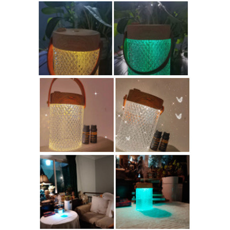 Multifunctional Colorful Atmosphere Silent Humidification USB Charging LED Night Light