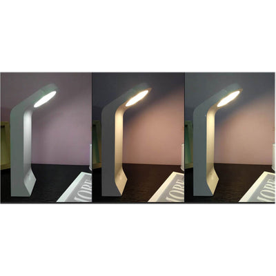 Creative Curved Shape Induction USB Charging Desk Lamp