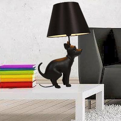 Modern Creative Dog Resin LED Table Lamp