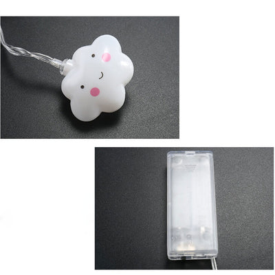 Guirlande lumineuse LED à piles 10/20 lumières pour décoration festive intérieure 