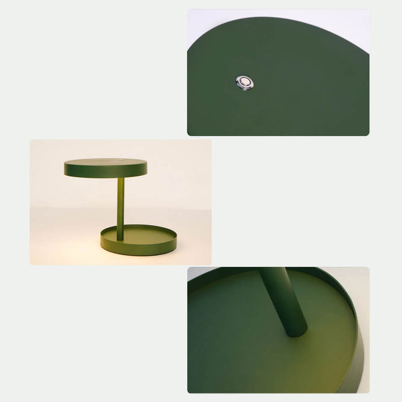 Lampe de table LED en fer acrylique au design nordique minimaliste avec barre 
