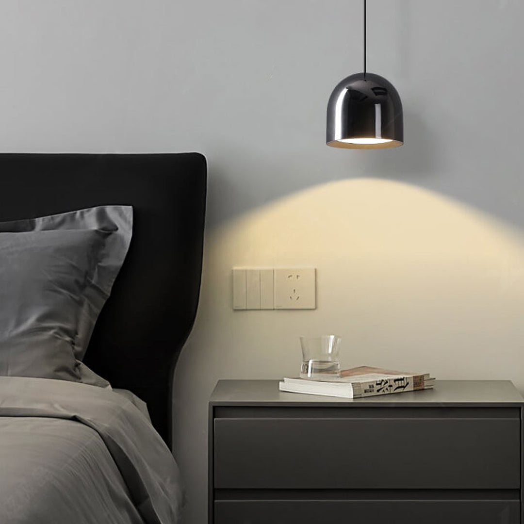 Lustre à LED suspendu simple en fil nordique 