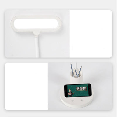 Lampe de Table à Intensité Variable Tactile avec Protection des Yeux Lumière Bleue Minimaliste Moderne 