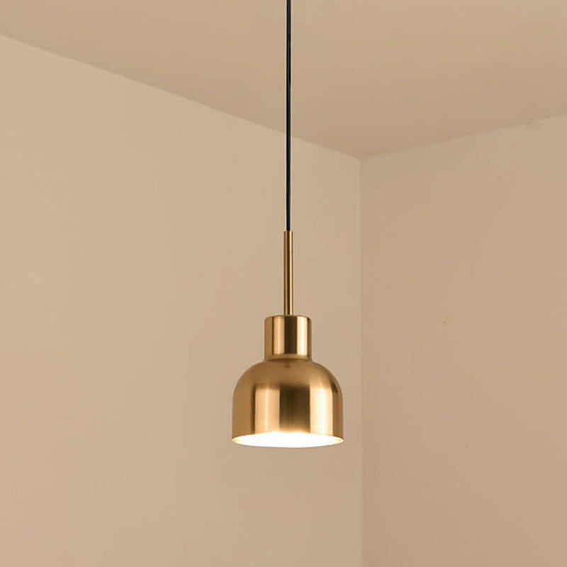 Industrial Iron Simple Bell Shade Design 1-Licht-Pendelleuchte 