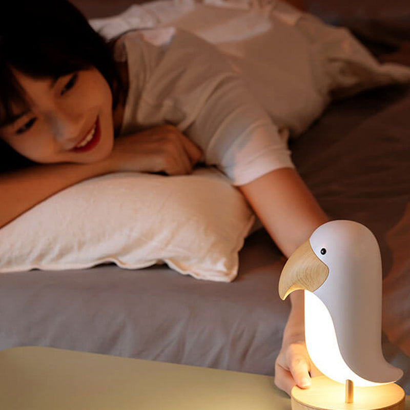 Creative Bird USB Rechargeable Bluetooth Night Light Table Lamp