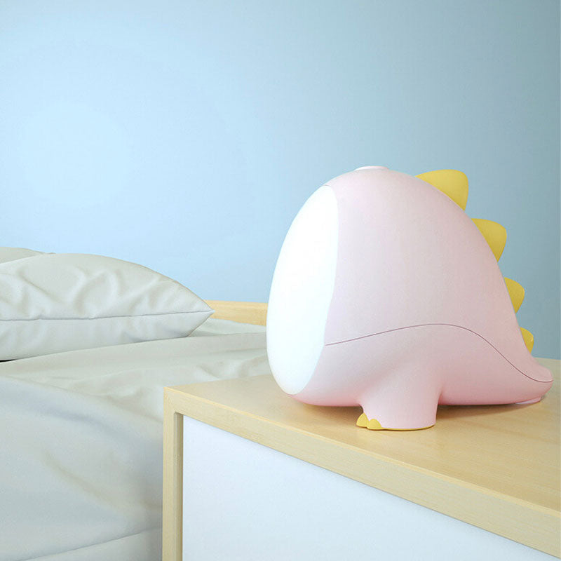 Lampe de table LED avec protection des yeux en forme de dinosaure cartoon enfantin 