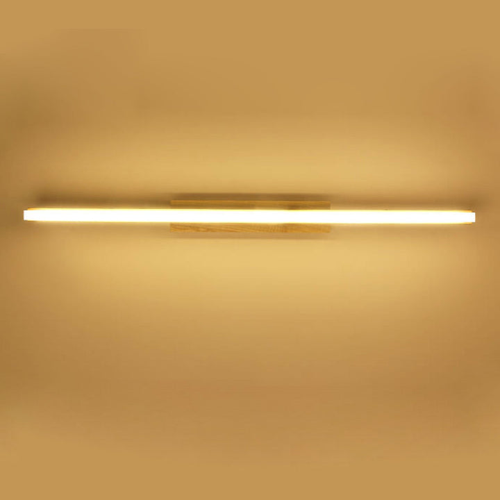Nordische Minimalistische Log Streifen Eitelkeit Licht LED Wandleuchte 