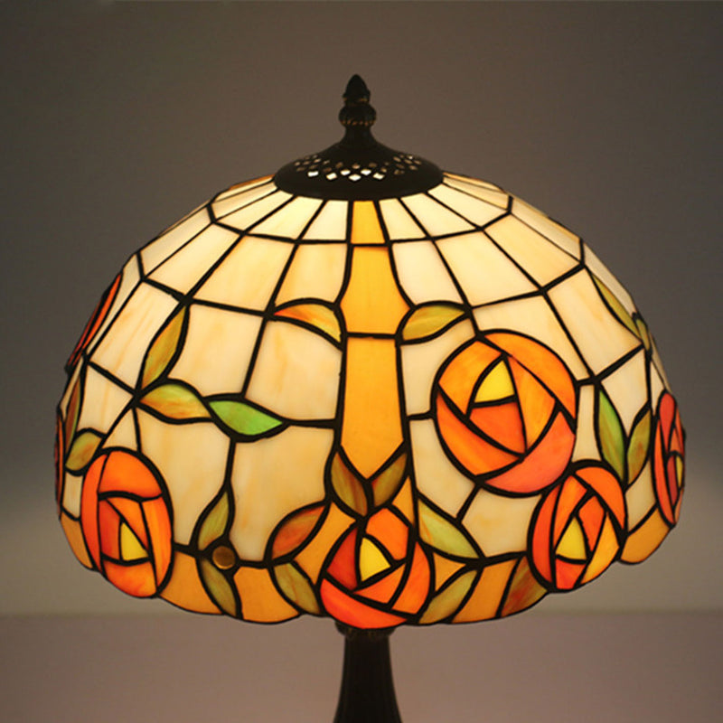 Tiffany Zinc Alloy Color 1-Light Table Lamp