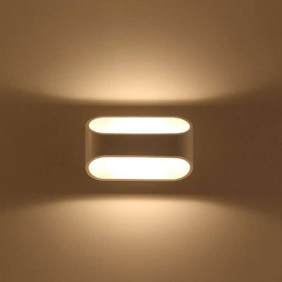 Nordic Simple Rectangle Design LED-Wandleuchte 