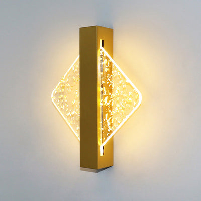 تصميم مبتكر من الأكريليك المتشقق لمصباح حائط LED 