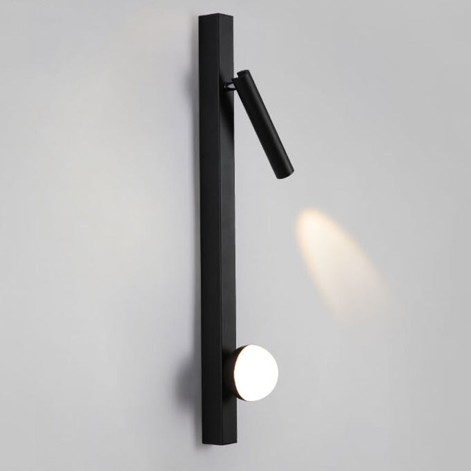 Industrial Aluminum Long Bar Rotatable Simple LED Wall Sconce Lamp