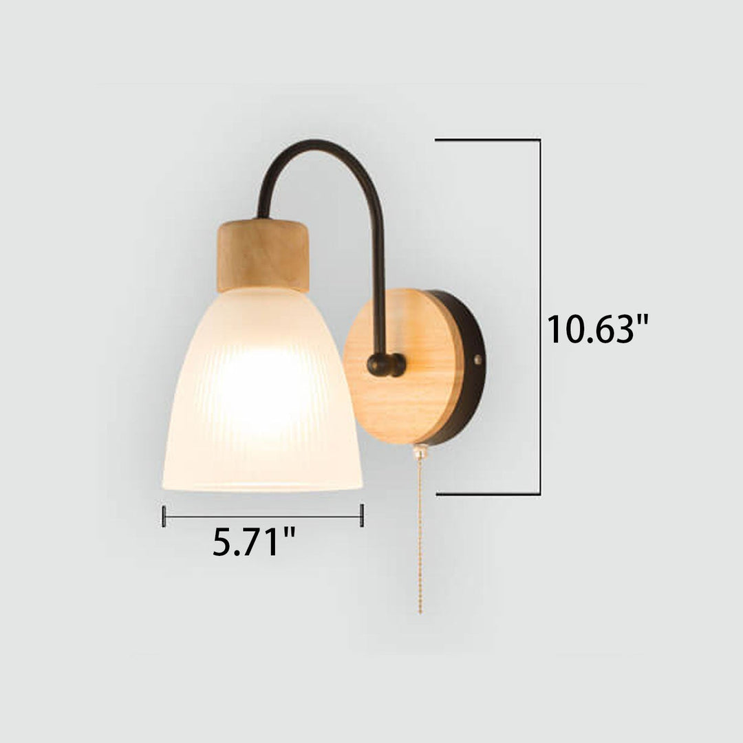 Lampe Applique Murale Moderne Design Simple Courbé 1-Lumière 
