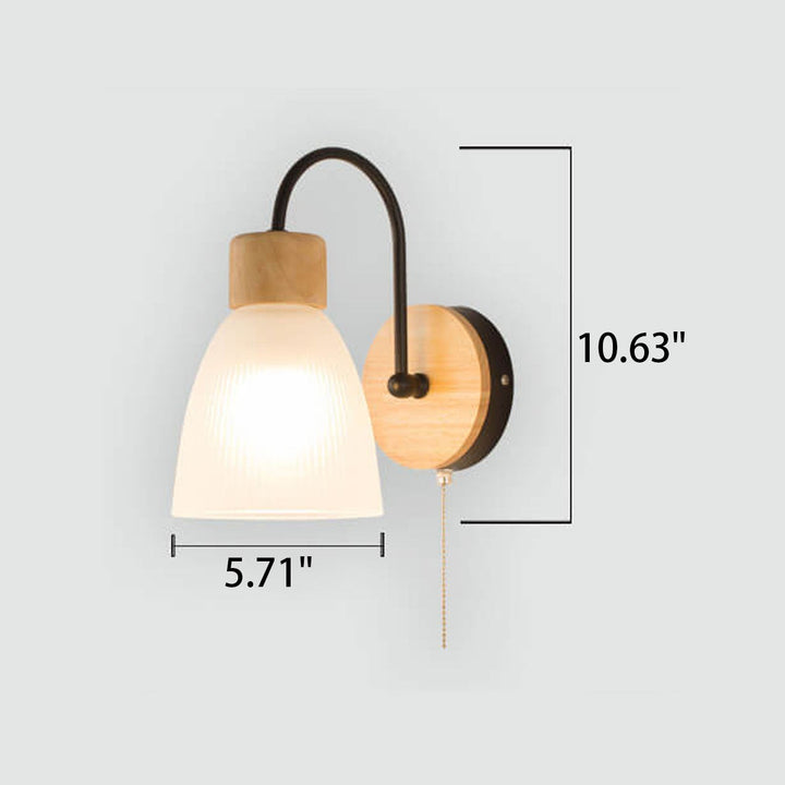 Lampe Applique Murale Moderne Design Simple Courbé 1-Lumière 