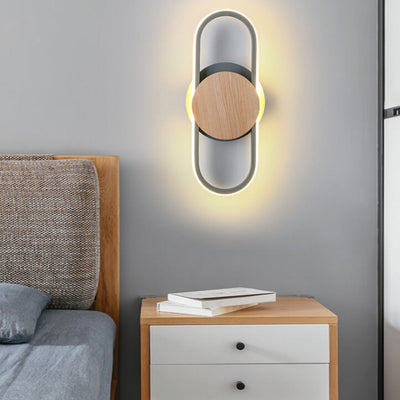 Nordic Simple Creative Graphic LED Wall Sconce Lamp
