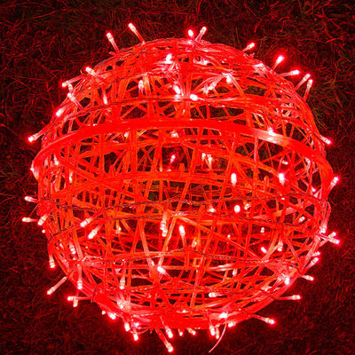 Boule enchevêtrée LED extérieure étanche décorative pour jardin 