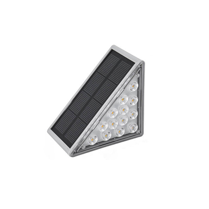 Solar Waterproof Stereo Triangle LED Outdoor Stair Lamp