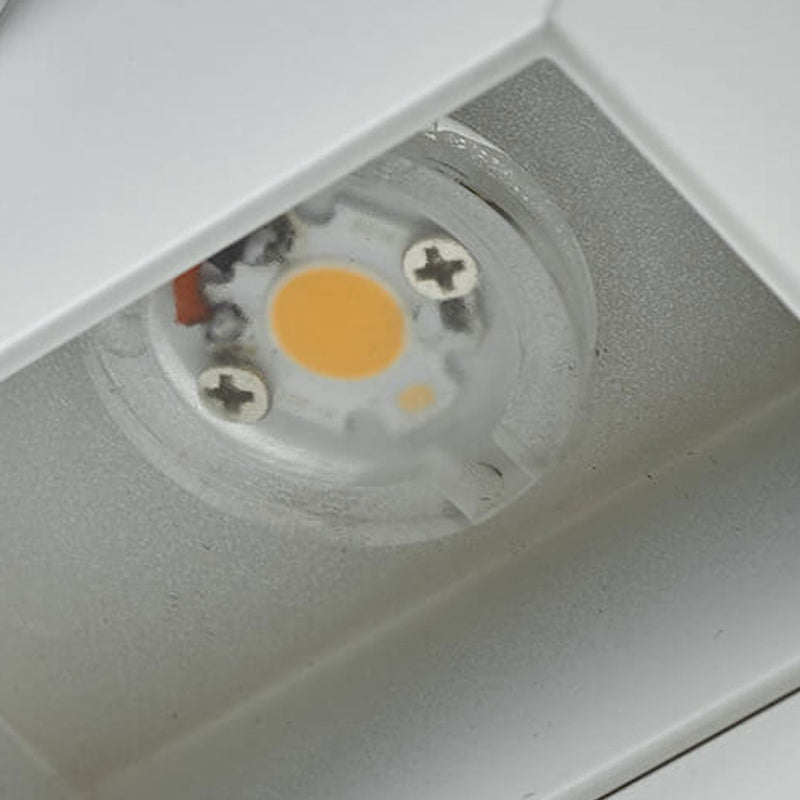 Applique Murale à Capteur de Corps LED Carrée Simple Moderne 