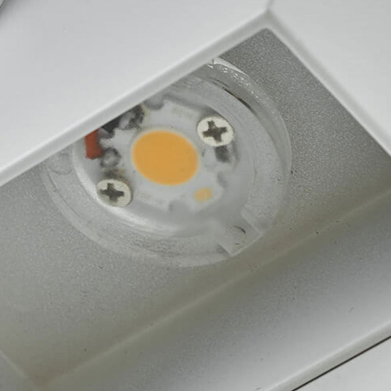 Moderne einfache quadratische LED-Körpersensor-Wandleuchte