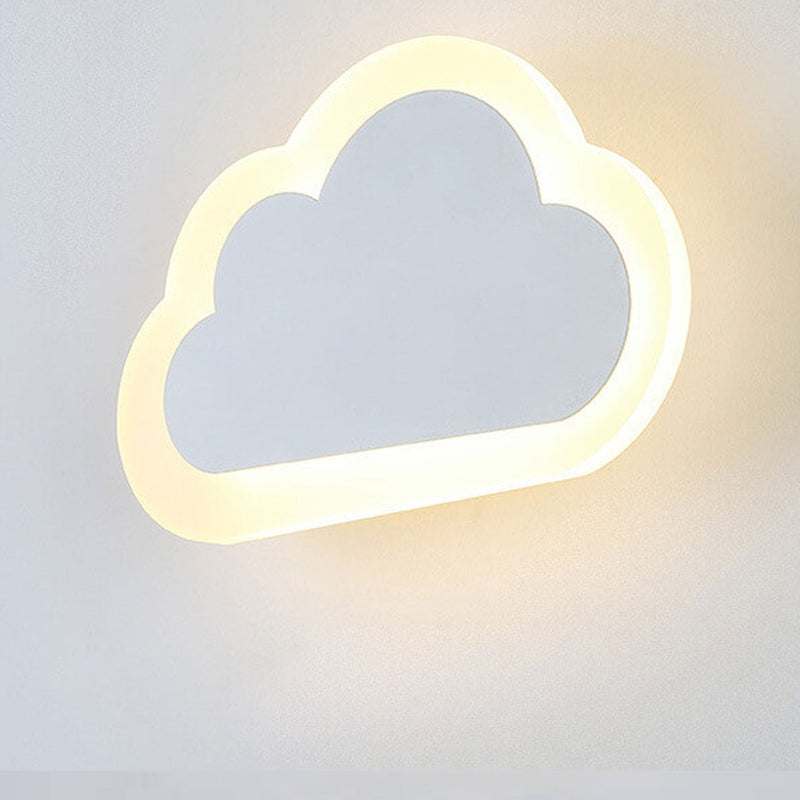 Nordic Acryl Creative Cloud Design LED-Wandleuchte