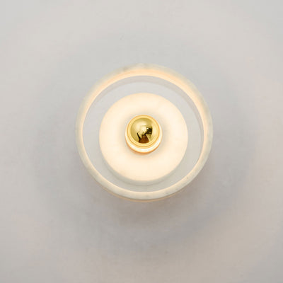 Nordic Light Luxury Marble 1-Light Wall Sconce Lamp