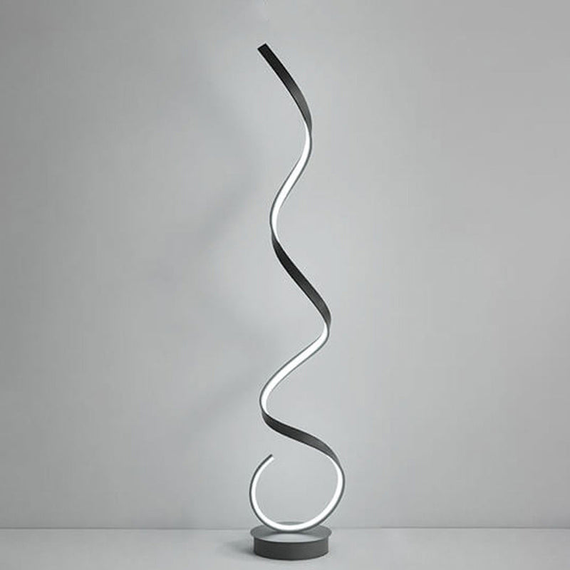 Modern Creative Twisted Line LED Standing Floor Lamp