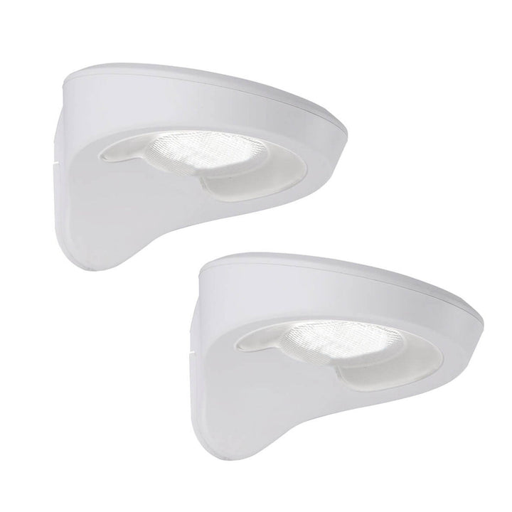 Lampe solaire créative ronde à LED pour garage extérieur 