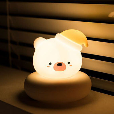 Creative Cute Animals Night Light Pat Sensing LED Table Lamp