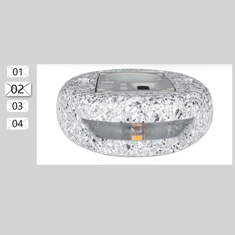 Outdoor Solar Resin Imitation Stone LED Buried Light