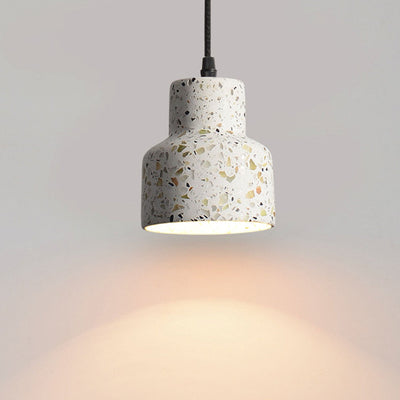 Nordic Minimalist Millstone Hardware Round 1-Light Pendant Light