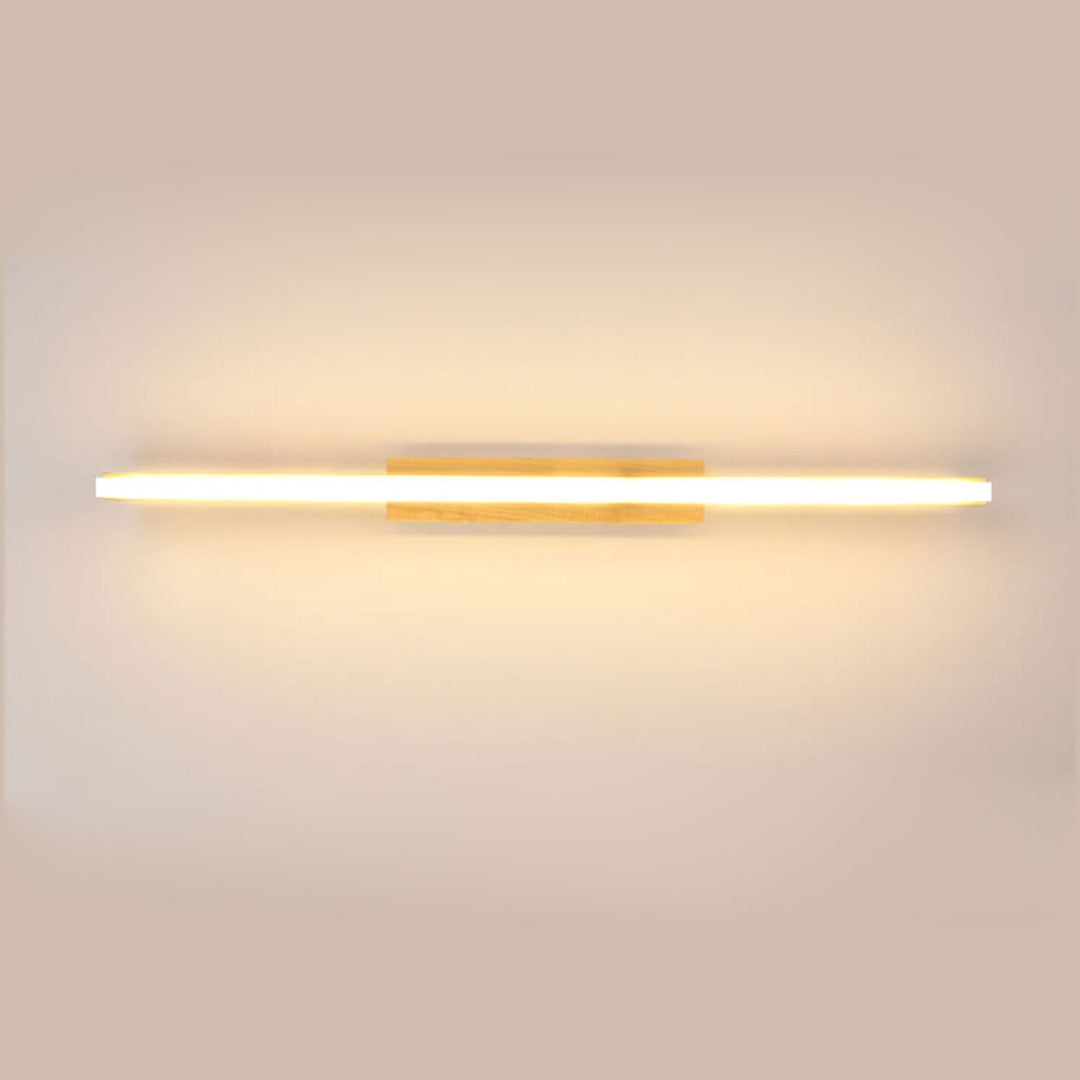 Nordische Minimalistische Log Streifen Eitelkeit Licht LED Wandleuchte 