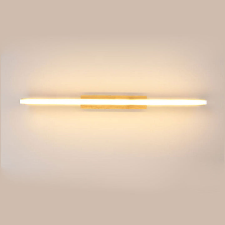 Nordische Minimalistische Log Streifen Eitelkeit Licht LED Wandleuchte 